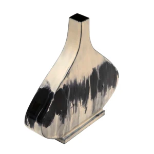 Metal Teardrop Vase Short