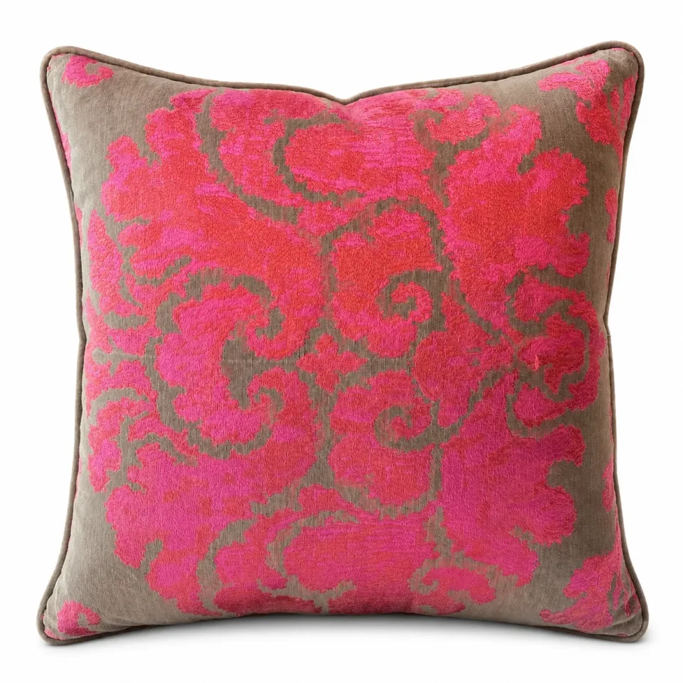 Fuchsia Design Cushion