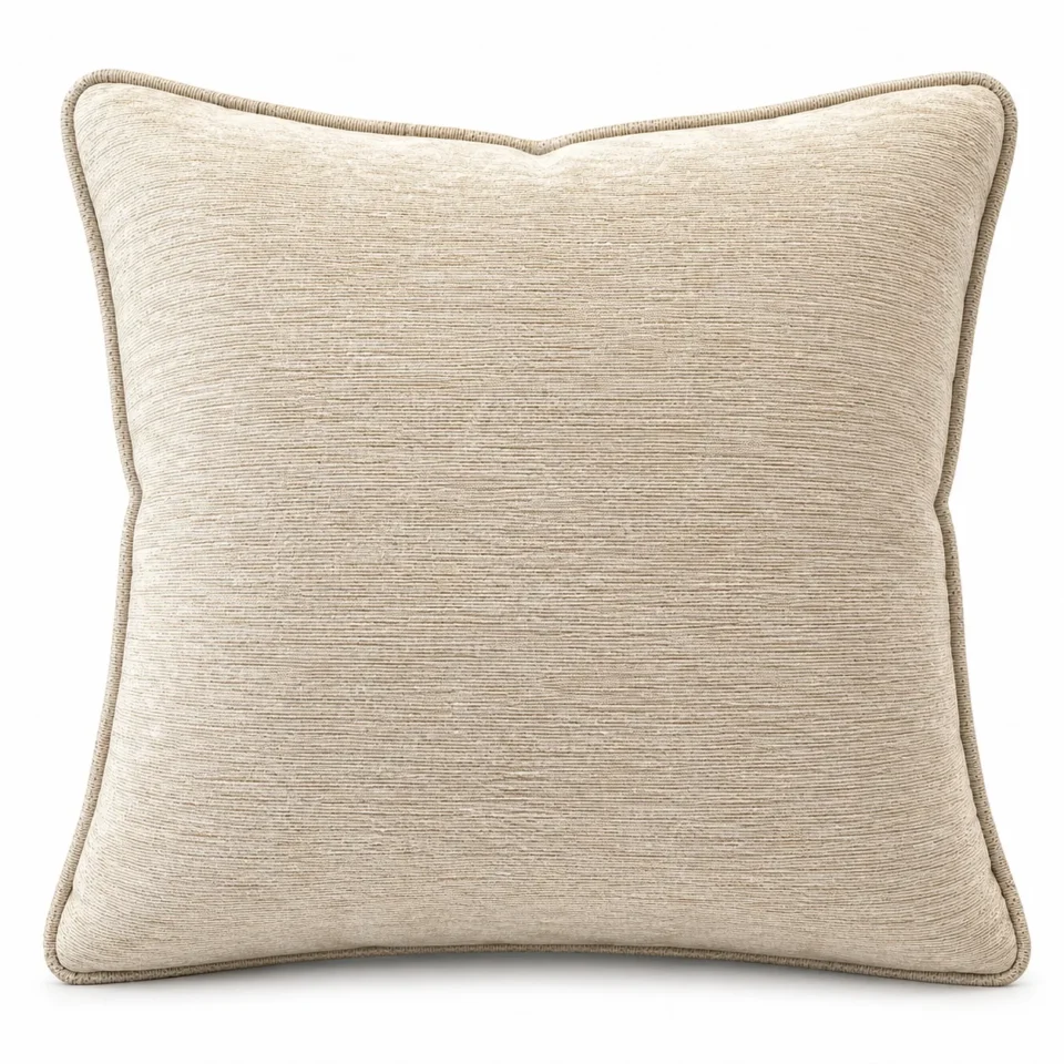 Grey Textured Cushion