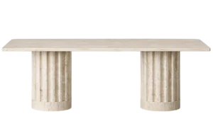 Travertine Dining Table