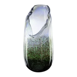 Multi-color glass vase