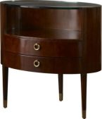 Oval night table baker Furniture - Chateau Furniture Bahrain