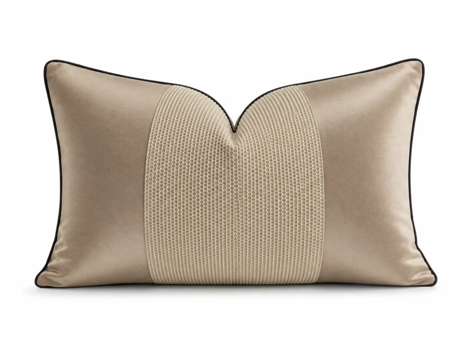Satin Crest Pillow