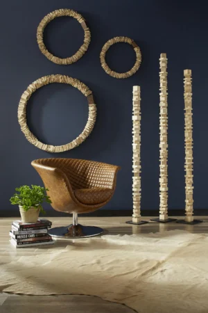 Stacked Wood Floor III