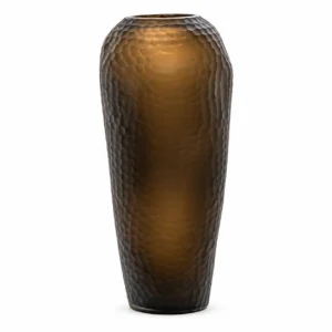 Vase Desiree Chocolate Glass Large
