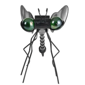 Black 14-inch Luminous Glow Dragonfly Figurine (2)