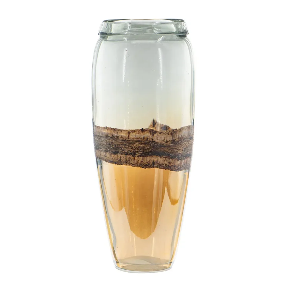 Lovell Tall Artisan Glass Vase