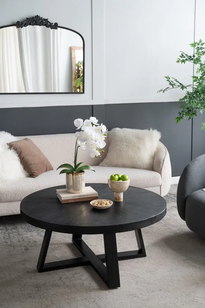 Round Marble Decorative Bowl, Cream (5)