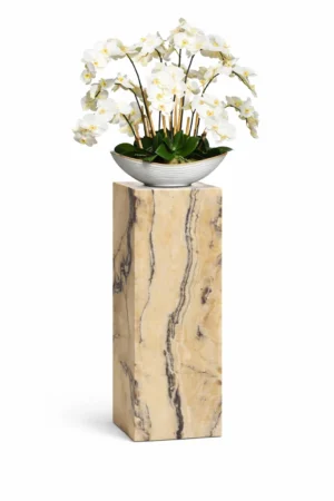 Tiramisu Travertine Pedestal (1)