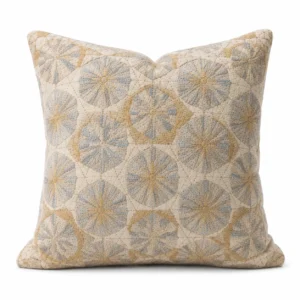Distressed Islamic Star Cushion