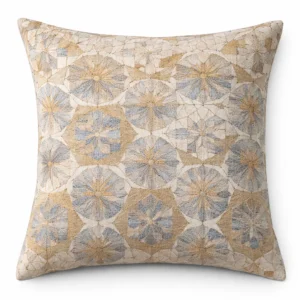 Distressed Islamic Star Cushion (2)