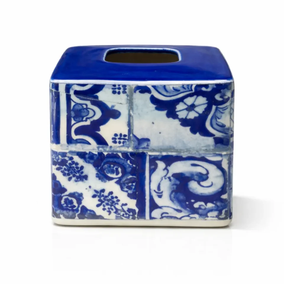 Lisboa Ceramic Tissue Box