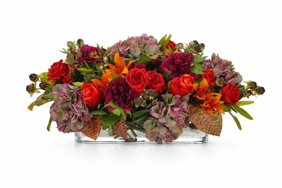 Roses, Lilies & Hydrangeas Arrangement