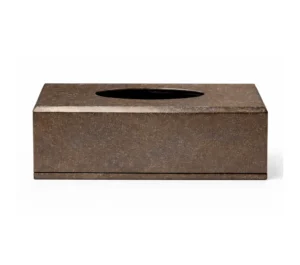 Silver leaf antique Tissue Box