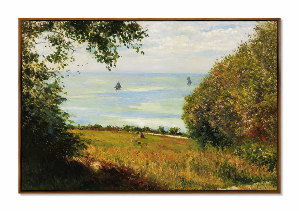 View of the Sea from Villerville