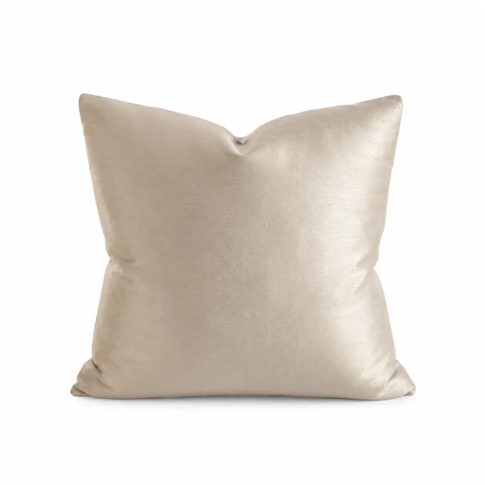 Champagne Silk Cushion