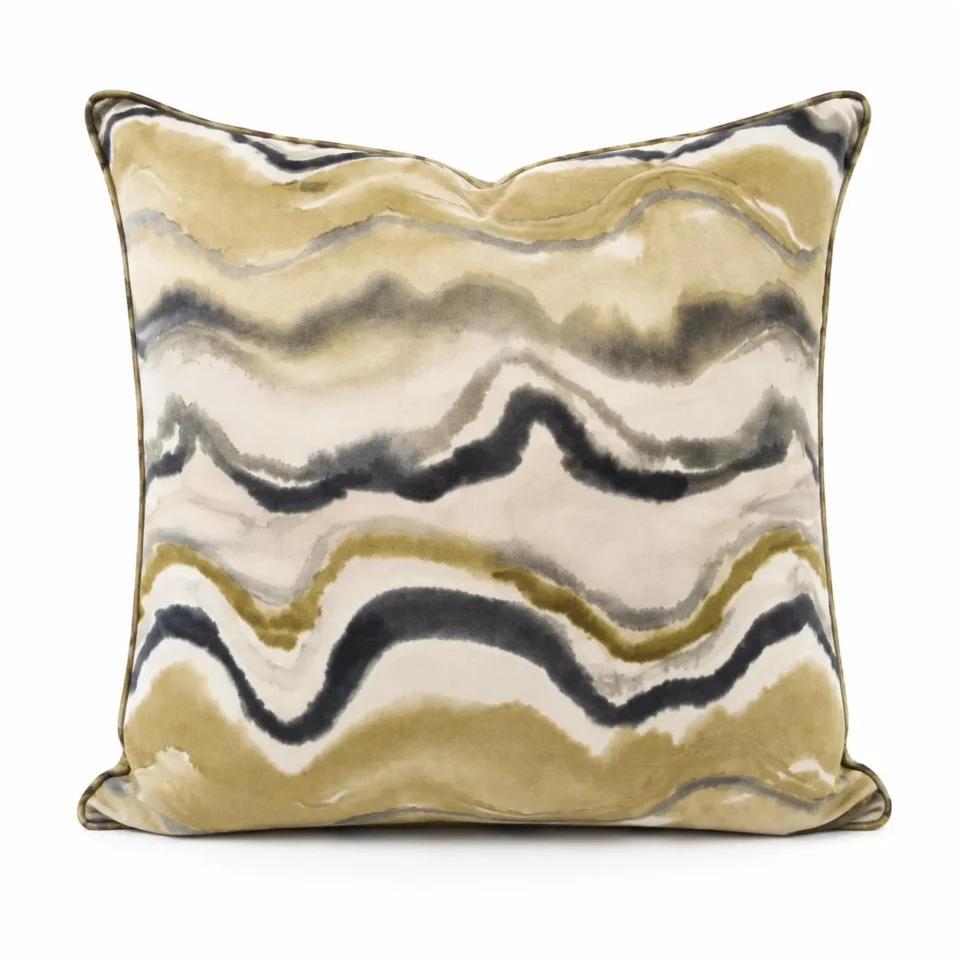 Golden Current Cushion