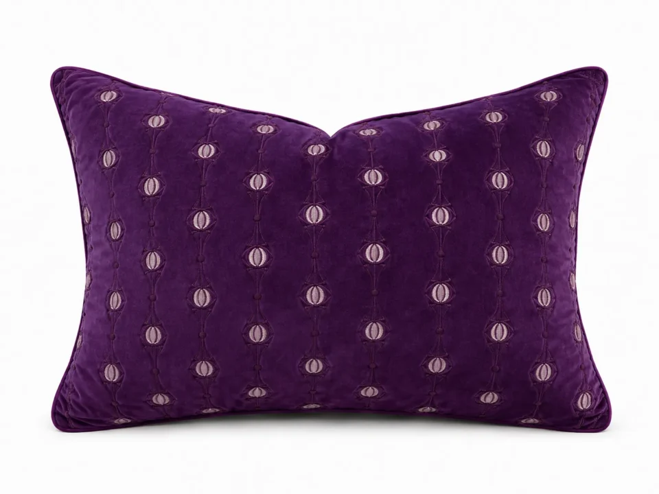 Lucerama Amethyst Back Pillow