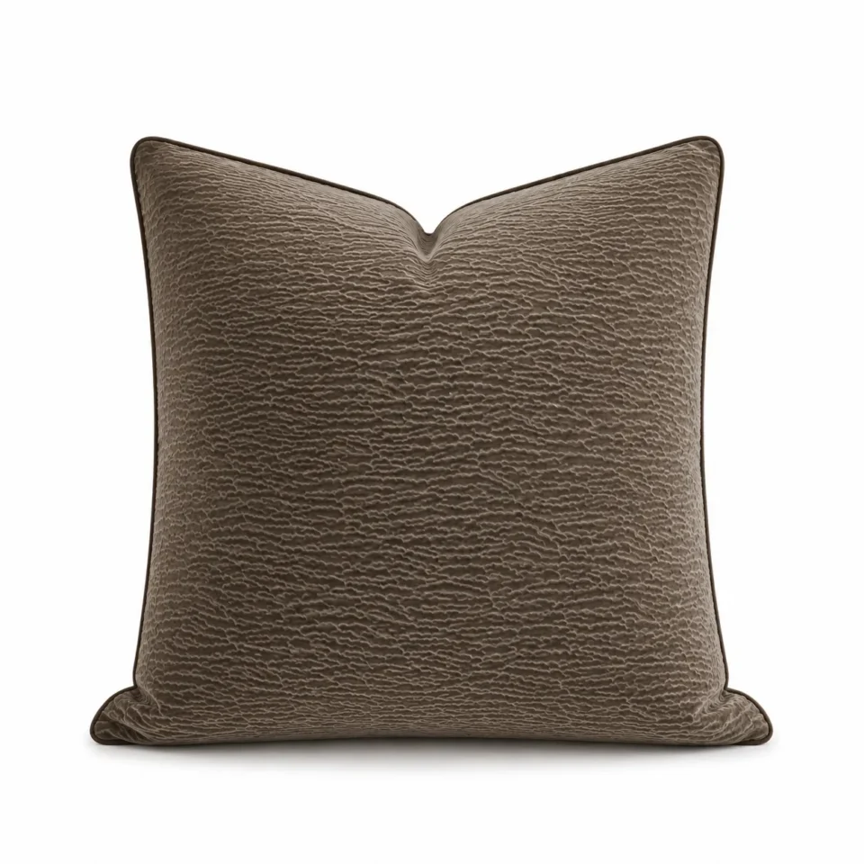 Mocha Ripple Cushion