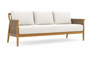 Lotus 3 Seater Sofa Full Weave