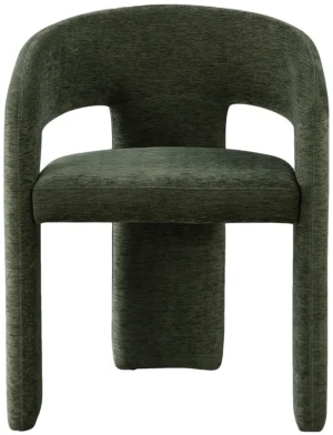 Rendition Green Fabric Upholstered Dining Chair (3)