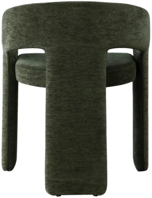 Rendition Green Fabric Upholstered Dining Chair (4)